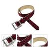 Waist Belt Carved Buckle Leopard Print Chain Costume Belt for Wrap Dress Waist Belt for Suit Skirt Jeans Jewelry