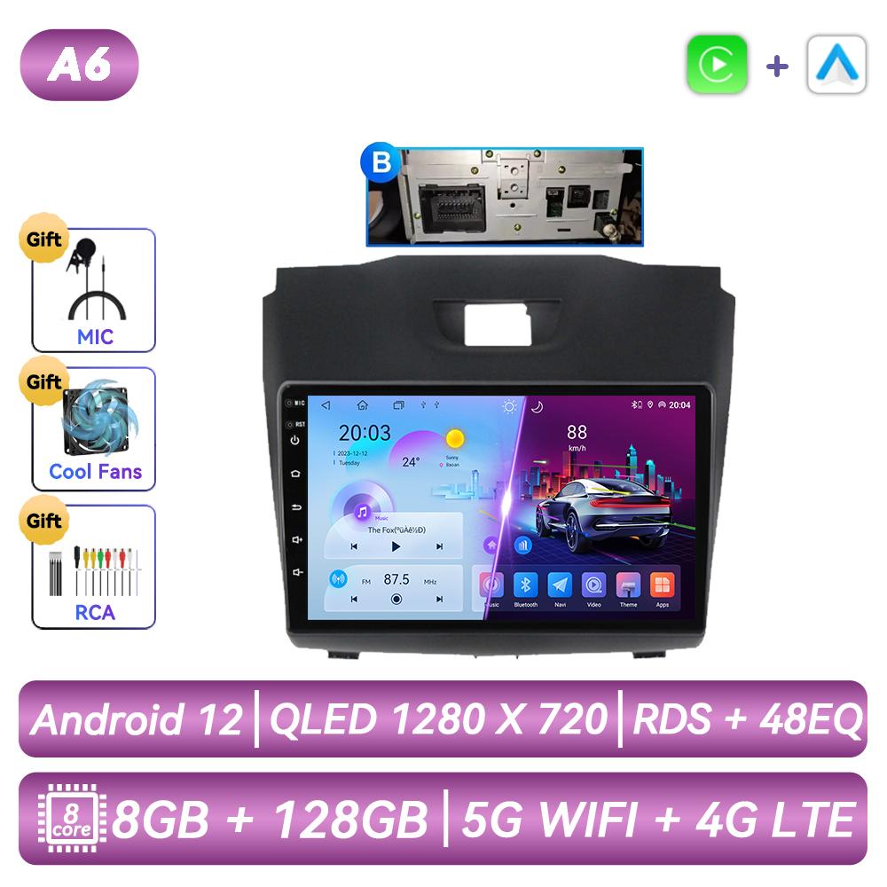 For Chevrolet TrailBlazer S10 Holden Colorado Isuzu D-Max DMAX Car Radio Android Multimedia Player Navigation GPS Auto Stereo jr2