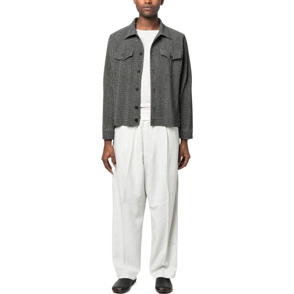 Y-3 Casual Pants Men's White Moderate Harem Pants IA1667