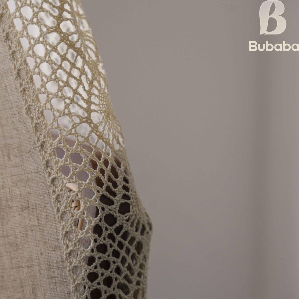 Amerikanische Polka Dot Häkel-Patchwork-Vorhänge für Wohnzimmer, Schlafzimmer oder Erkerfenster