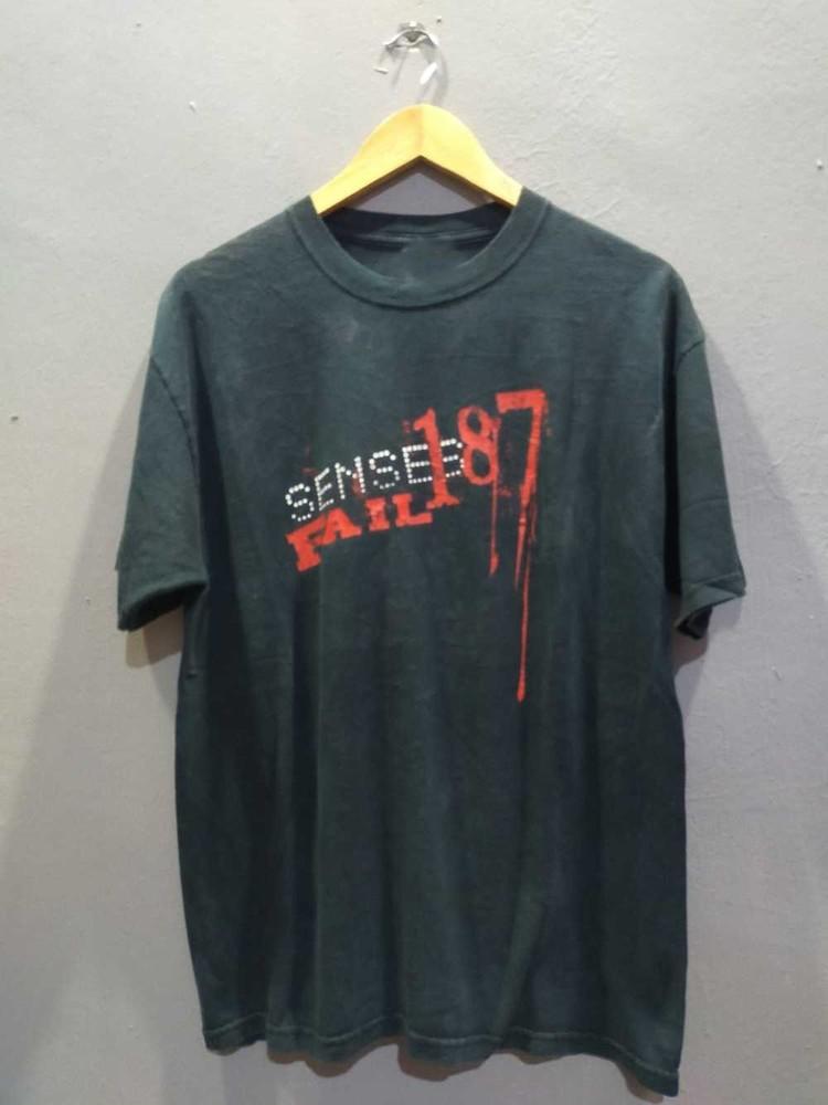 Retro Senses Fail Black Cotton Shirt All size S5XL Unisex IA728 Unisex T-Shirt XXXXL
