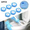 6/12/24PCS Brush Heads Blue Brush Head Set Disposable