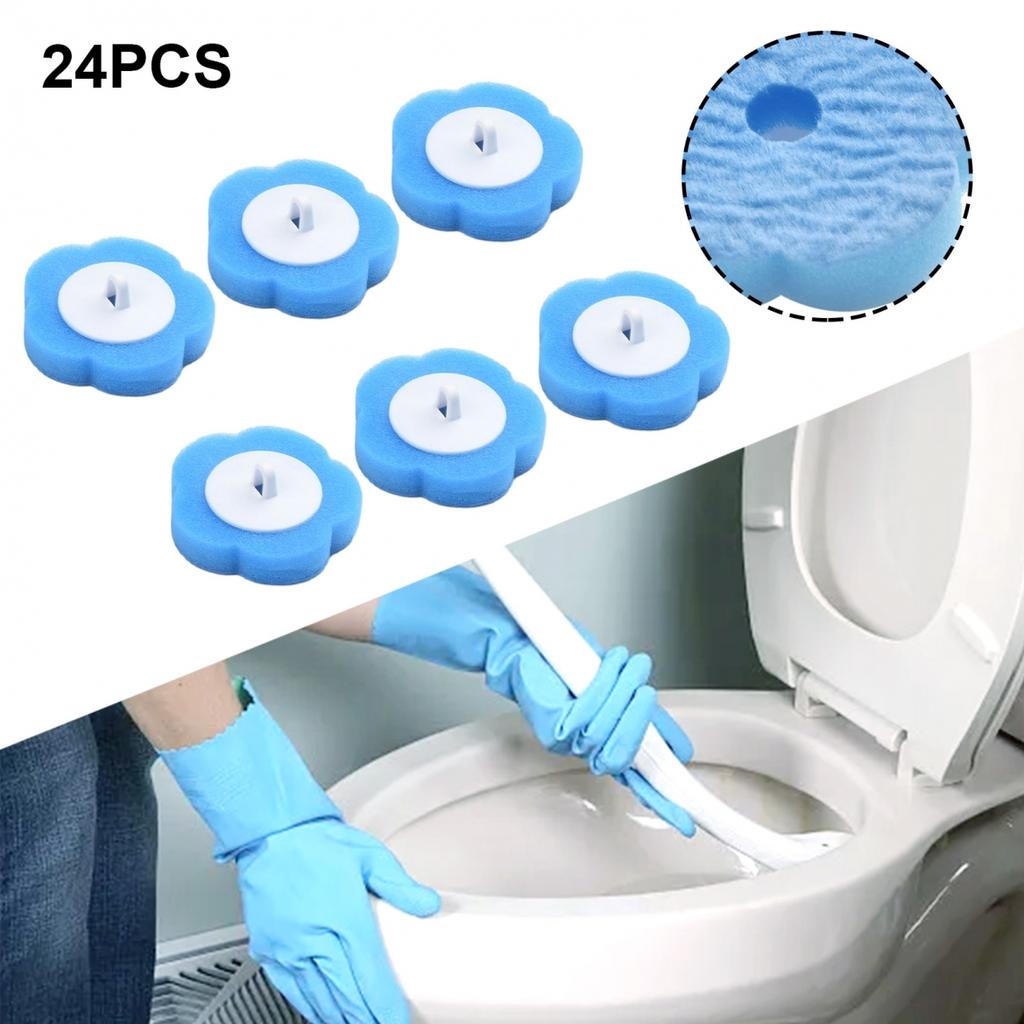 6/12/24PCS Brush Heads Blue Brush Head Set Disposable