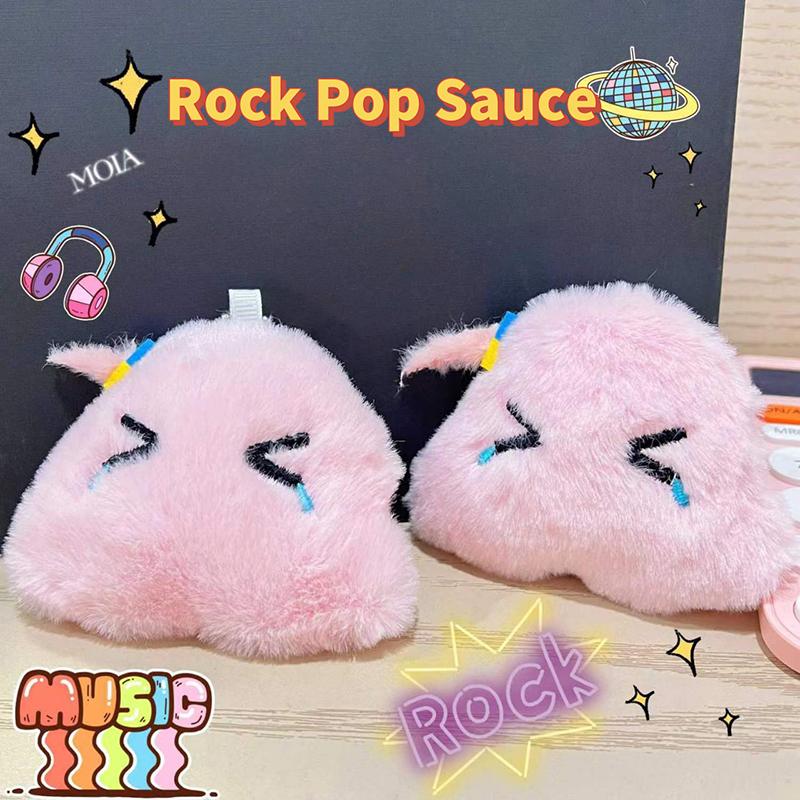 Anime Bocchi The Rock Plyšová Vtipná Kreslená Panenka Hračka Klíčenka Kawaii Nadýchaná Měkká Plyšová Hračka Přívěsek na Batoh Školní Tašku Dekorace