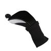 Andux Long Neck Golf Hybrid Club Headcovers with Interchangeable Numbered Set of Tags, 2, CTMT-02 (Black)