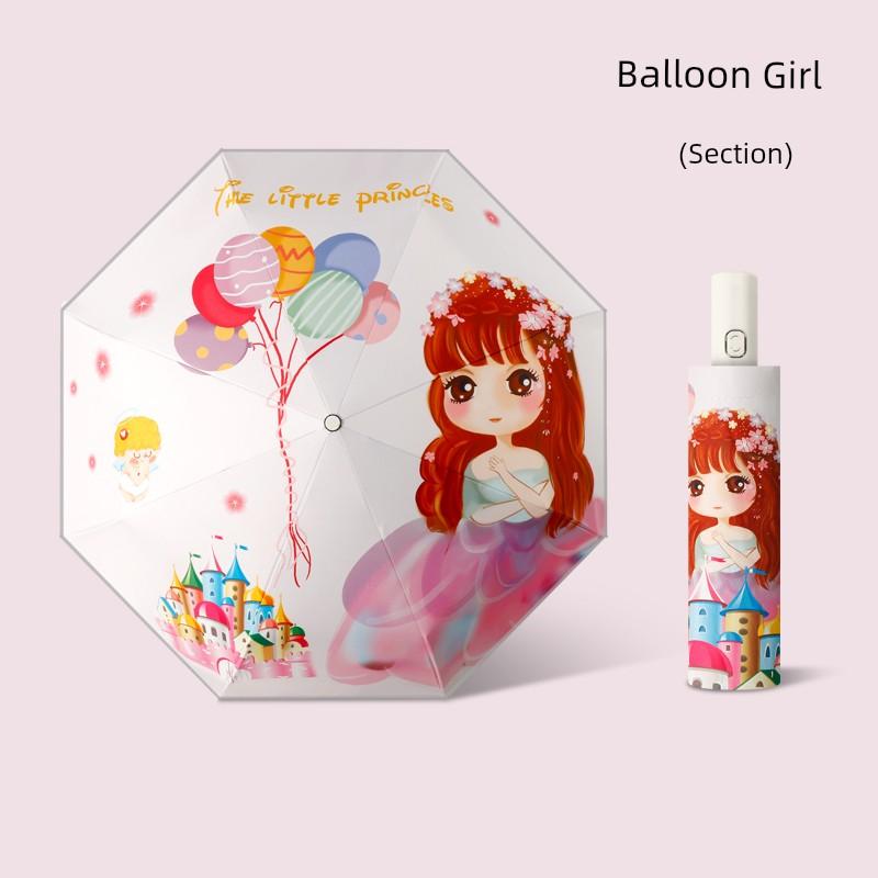 Children's Umbrella Safety Anti-Rebound Boys and Girls Kindergarten Primary School Students School Dedicated Sunny and Rainy Dual-Use Self-Opening