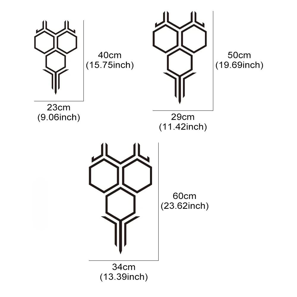 Honeycomb Decal Car Hood Bonnet Engine Sticker For F30 F10 E39 E90 E87 E46 F48 G30 X5 E60 G30 Sport Vinyl Film Decal Decor