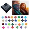 Fashion Unisex Bandana Hip Hop Square Scarf Paisley Patterned Headband Modern Headscarf Multipurpose Hair Gifts