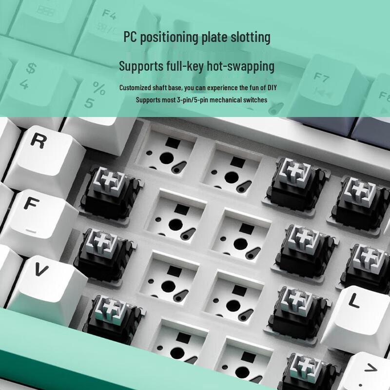 AOC GK655 Tri-Mode Hot-Swappable Mechanical Keyboard