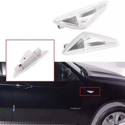 2Pcs Side Indicator LED Repeater Light For BMW X3 F25 X5 E70 X6 E71 63137171007 Automotive Turn Signal Replacement Parts