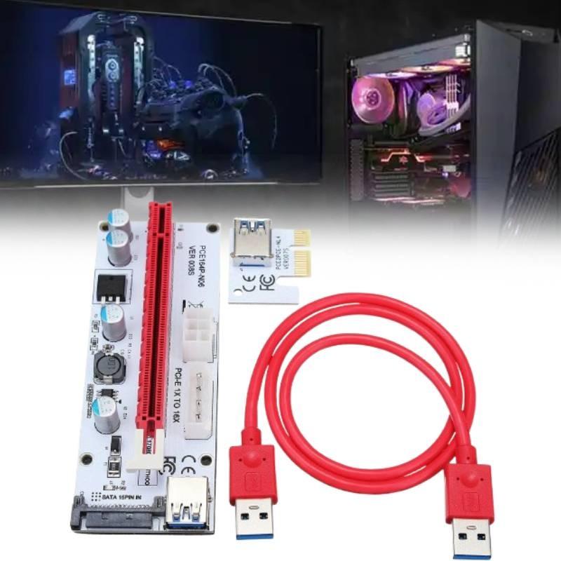 Card Converter Graphics Usb Extension Cable Adapter Computer Tool Accessory