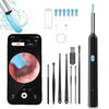 Smart Visual Ear Cleaner with Camera Ear Sticks USB C Charging Ear Wax Removal Tool WIFI Connection 6 LED Lights Earpick