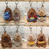 Keychain Marmota Plush Pendant With Voice Function For Bag Pendant And Toy Gift