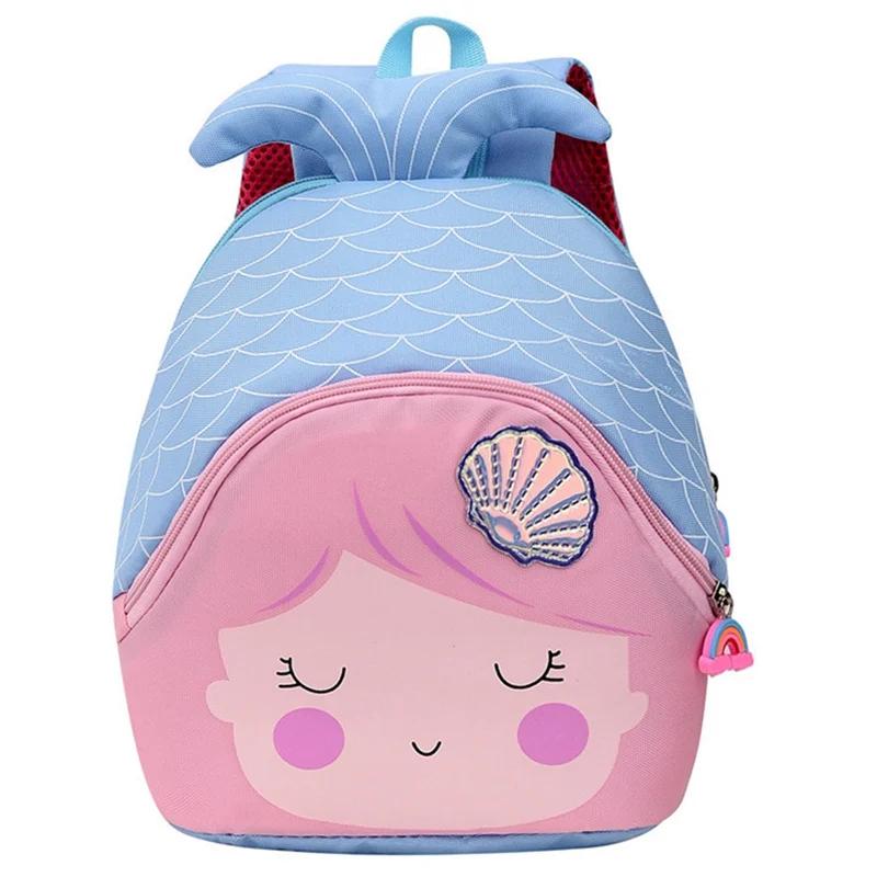 

Kindergarten Sequin Princess Toddler Backpack Cartoon Fishtail Backpacks for Kids Cute Mermaid Children S School Bag Purse Girls