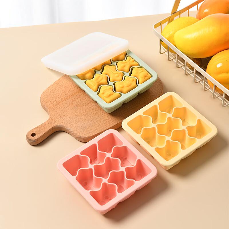 Cartoon Animal Puzzle Steaming Mold for Baby Food
