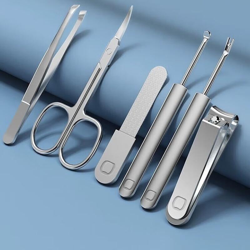 SEESOO 6-Piece Nail Care Manicure Pedicure Set