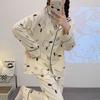 Pacha dog pajamas women's spring and autumn long-sleeved cute cartoon women's loungewear loose casual suit