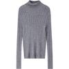 Women's Anti-Pilling Ribbed High-Neck Knit Top
