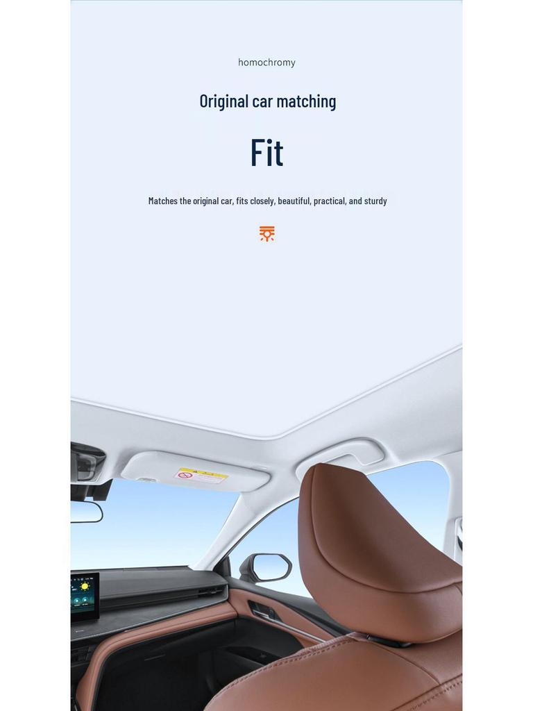 Toyota Camry Ice Crystal Sunroof Sunshade (2023-Present)