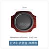 Korean Cast Iron Round Steak Plate Special Dishes Commercial Barbecue Pot Steak Pan Non Stick Plate Barbecue Tray Sizzling Plate