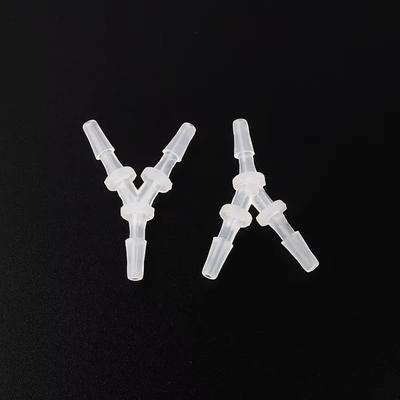 10 Pièces Nouveau Connecteur en T Type Y 2,4-15,8 mm PP PE Souple Connecteur à 3 Voies Raccords de Tuyau en Plastique pour Aquarium Aquarium