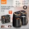 European Standard Turkish Coffee Pot - Double Cup Portable Coffee & Tea Maker for Home and Office Use