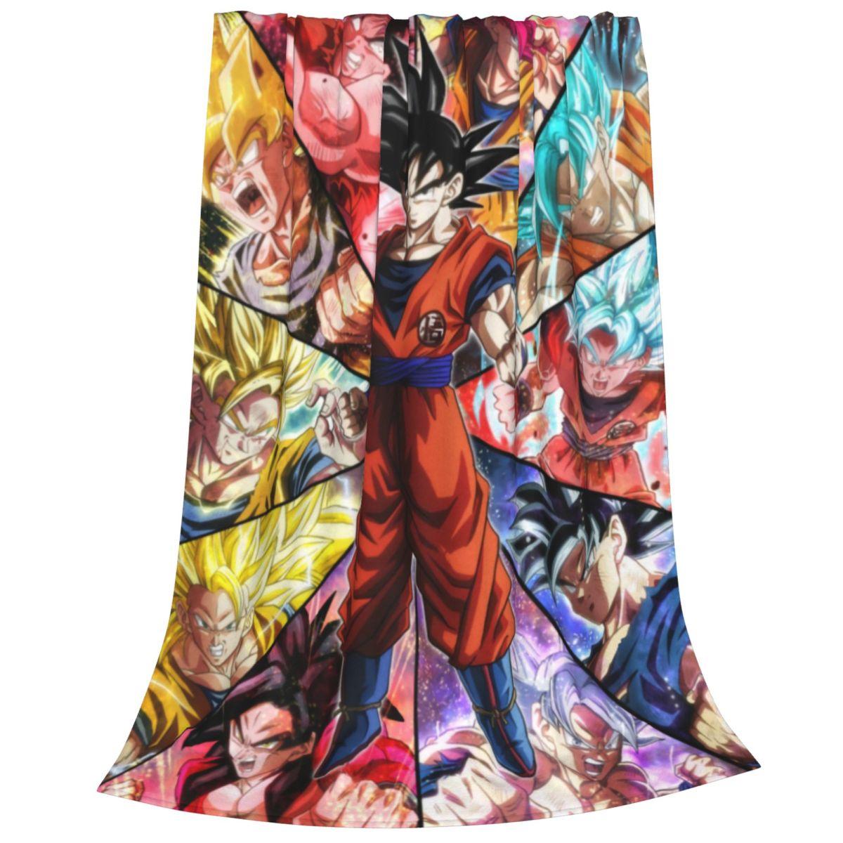 

Аниме Легенда Dragon Ball Saiyan фланелевые одеяла потрясающие пледы для дивана постельные принадлежности гостиная 200x150 см ковер кусок 80x60in