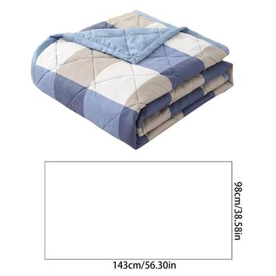 Cooling Blankets Cooling Comforter, Lightweight Breathable Cotton Quilt for Hot Sleepers, Absorbs Body Heat Cooling Bedd