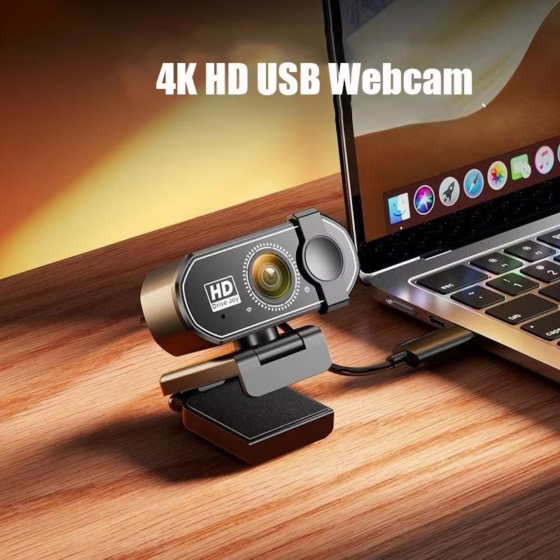 Q27 4K Webcam 2K Autofocus Streaming Web Cam 1080P Full HD Video Camera With Microphone For PC Laptop For Home-office