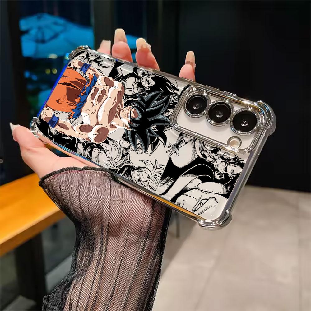 Goku Anime Dragons Balls Coque For Galaxy S26 Ultra Phone Case For Samsung S26 S25 S24 S23 S21 Ultra S20 FE S25 Plus Soft Cover