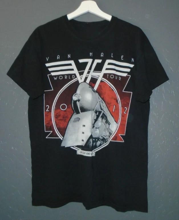 VAN HALEN Concert T-Shirt VTG 2012 A Different Kind of Truth Band Tour Tee Unisex T-Shirt S