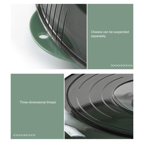 Large Food Dome Cover Dust-Proof Fly-Proof Collapsible Food Cover for Dining Table Stackable Food Container for Home Parties Outdoor Meals