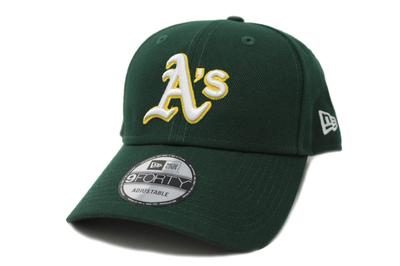 New Era MLB 9FORTY Adjustable Cap (American League) (Athletics)