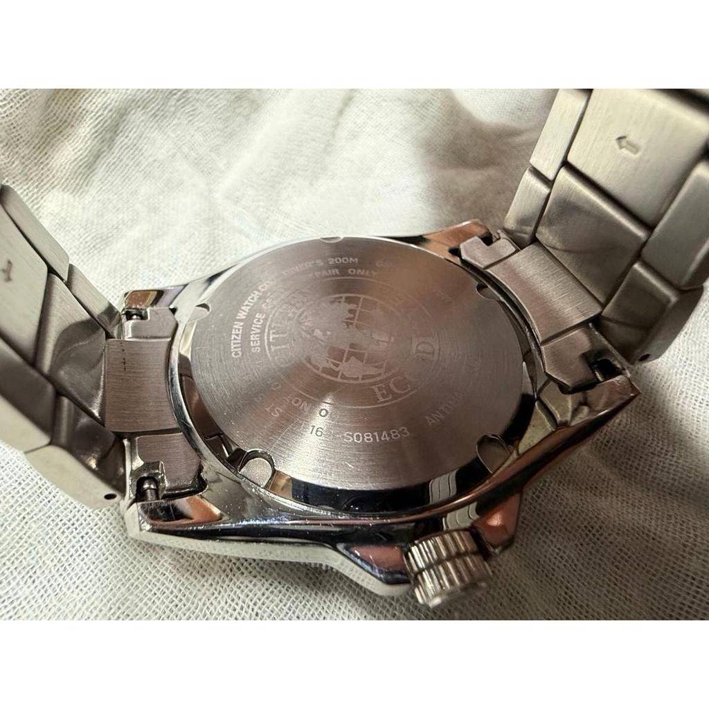 Used CITIZEN ECO-DRIVE DIVERS E168-S081483