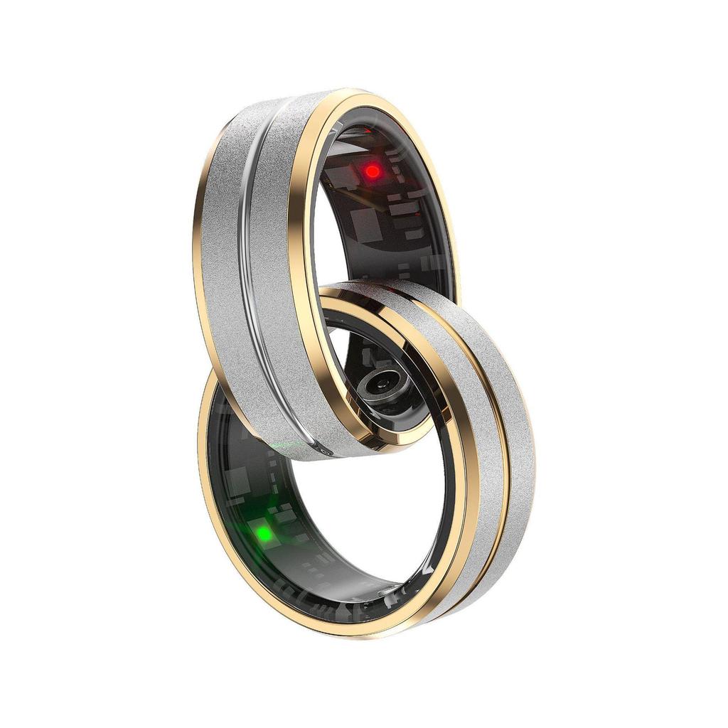 SR02 Smart Ring: Waterproof Pedometer with Bluetooth, Heart Rate & Blood Oxygen Monitor, Sleep Tracking.