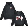 Baki Hanma Anime Streetwear Hoodie Heavyweight Cotton Washed Vintage Style Mens Long Sleeve Pullover