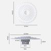 2pcs Anti-blocking Sink Strainer Round Shape Floor Drain Waste Catcher Drain Filter  Kitchen