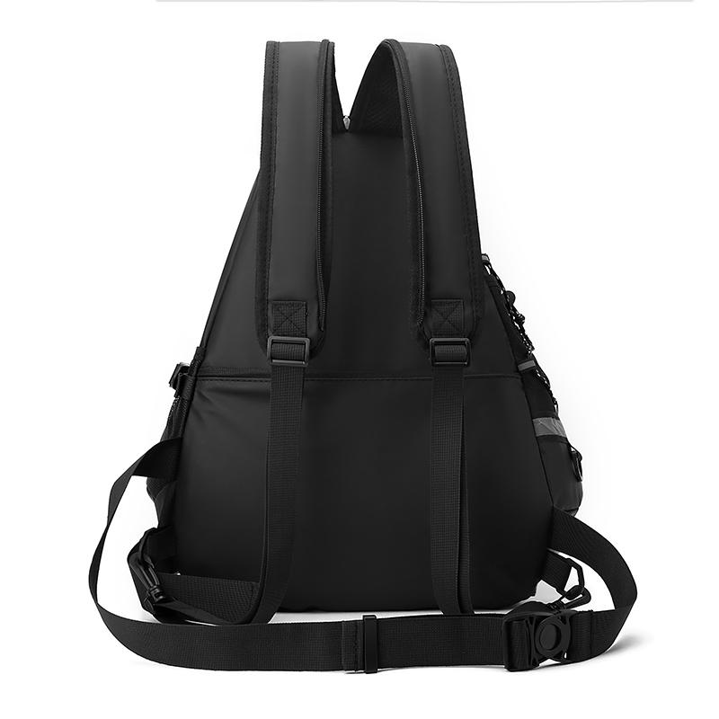 Men's Backpack Multi-Function Crossbody Bag Large Capacity Chest Bag Riding Bag