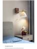 Nordic Minimalist Copper Rotatable Wall Lamp for Bedroom and Living Room