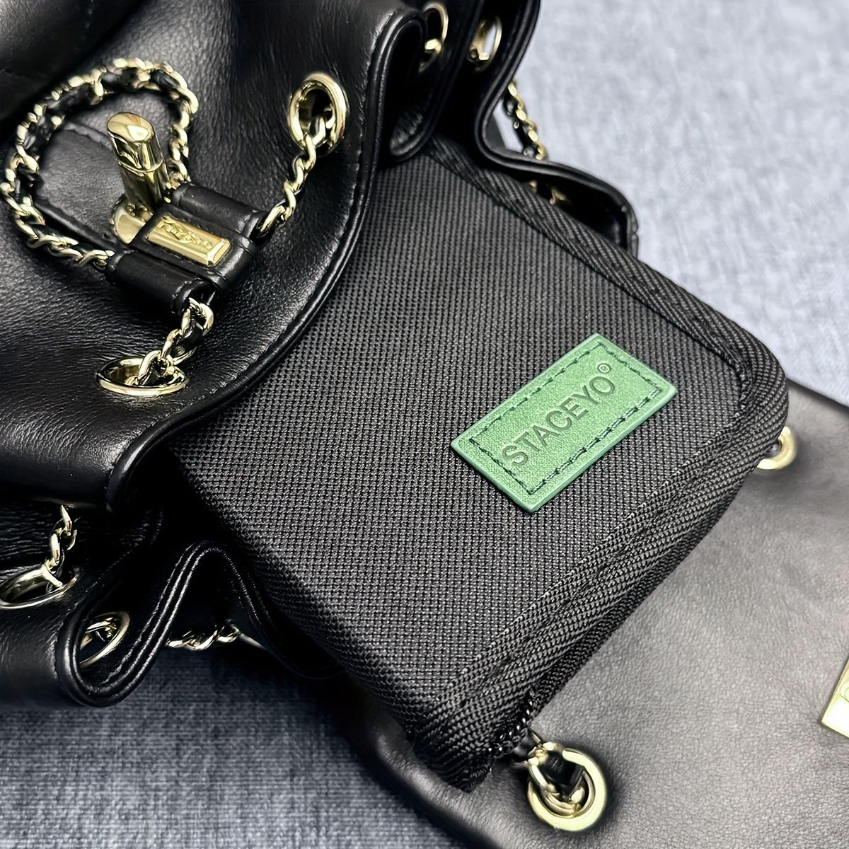 1 piece of black passport holder: portable, large-capacity document bag for tickets, travel/overseas trips чёрный