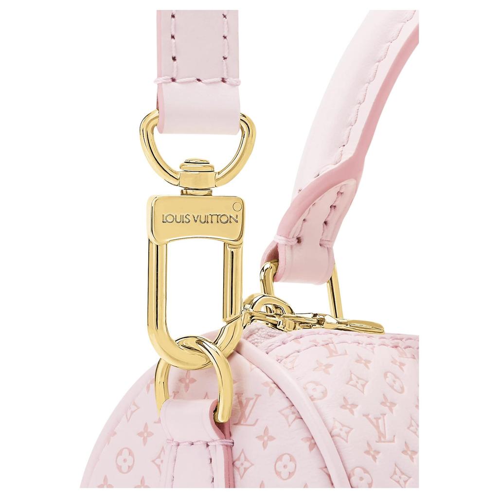 Louis Vuitton NANO SPEEDY Cow Leather Boston Bag, One Shoulder Handbag Women's Pink M29414