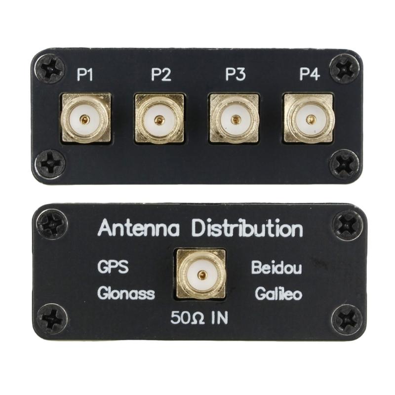 1.4-1.6GHz Navigation Antennae Splitter 4 Port Metal Signal Distribution Power Combiner For Industrial Application