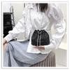 Bolso de Mano Nuevo Moderno y Elegante para Mujeres, Bolso de Hombro Diamantado Texturizado, Bolso de Cadena a la Moda, Bolso Diagonal Tipo Cubo de Agua