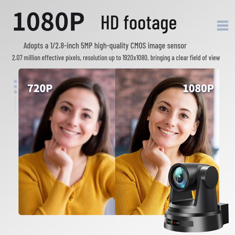 Huachang Vision 4K PTZ Video Conferencing & Live Streaming Camera (CN version)