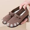 New Round Toe Soft Sole Comfortable and Breathable One-step Mom Shoes