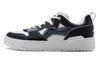 Common 80s Low Top Casual Shoes Men's Black White AGCU007-2
