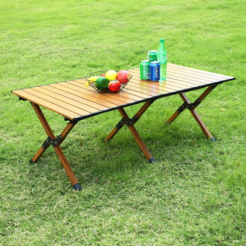 Portable Aluminum Folding Table for Outdoor Camping and Picnics