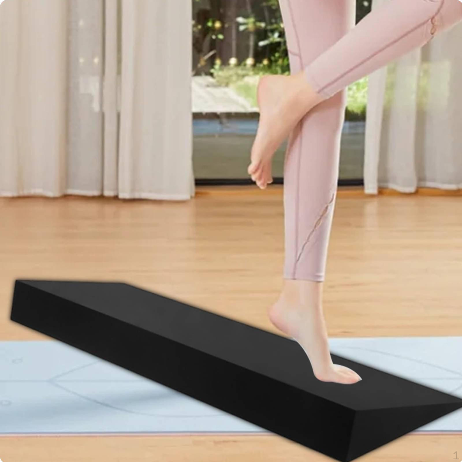 Calf Stretcher Board Lightweight Squat Wedge Portable Foam Incline Block for Weightlifters,