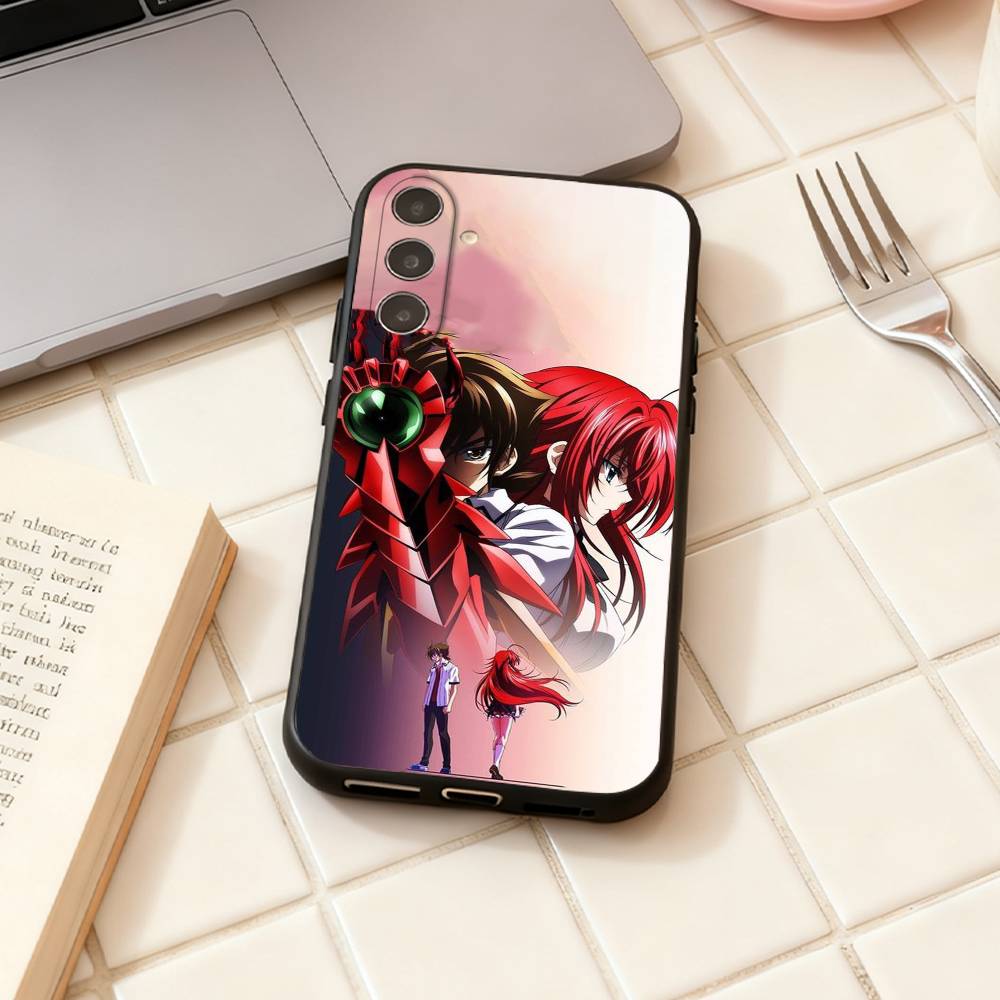 H-High School DXD H-HERO Phone Case For Samsung Galaxy A73,A72,A71,A70,A53,A52,A51,Others Soft Black Shell