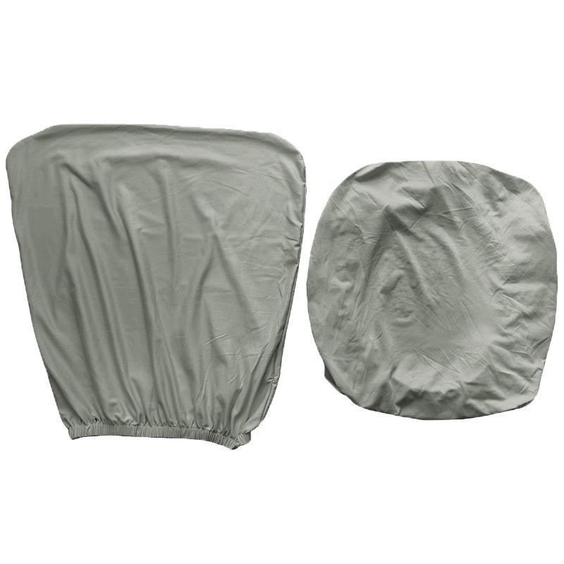 Elastisches Stuhl- und Hockerbezug-Set für Bürodrehstühle